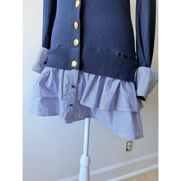 Taylor Swift Vintage xxi Forever 21 Layered Sweater Dress Small - Picture 3 of 9